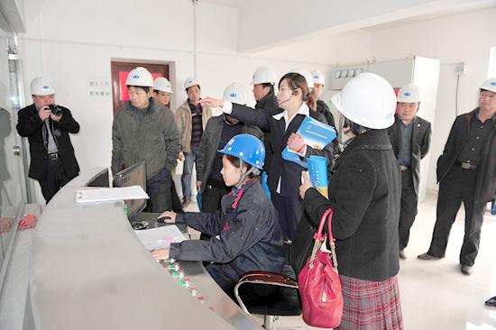 濮阳市住建局、墙改办等领导一行莅临我司视察3